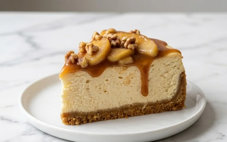 Caramel Apple Cheesecake