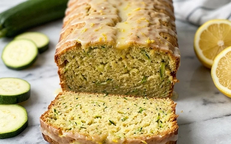 Moist Lemon Zucchini Bread Recipe – Easy & Delicious