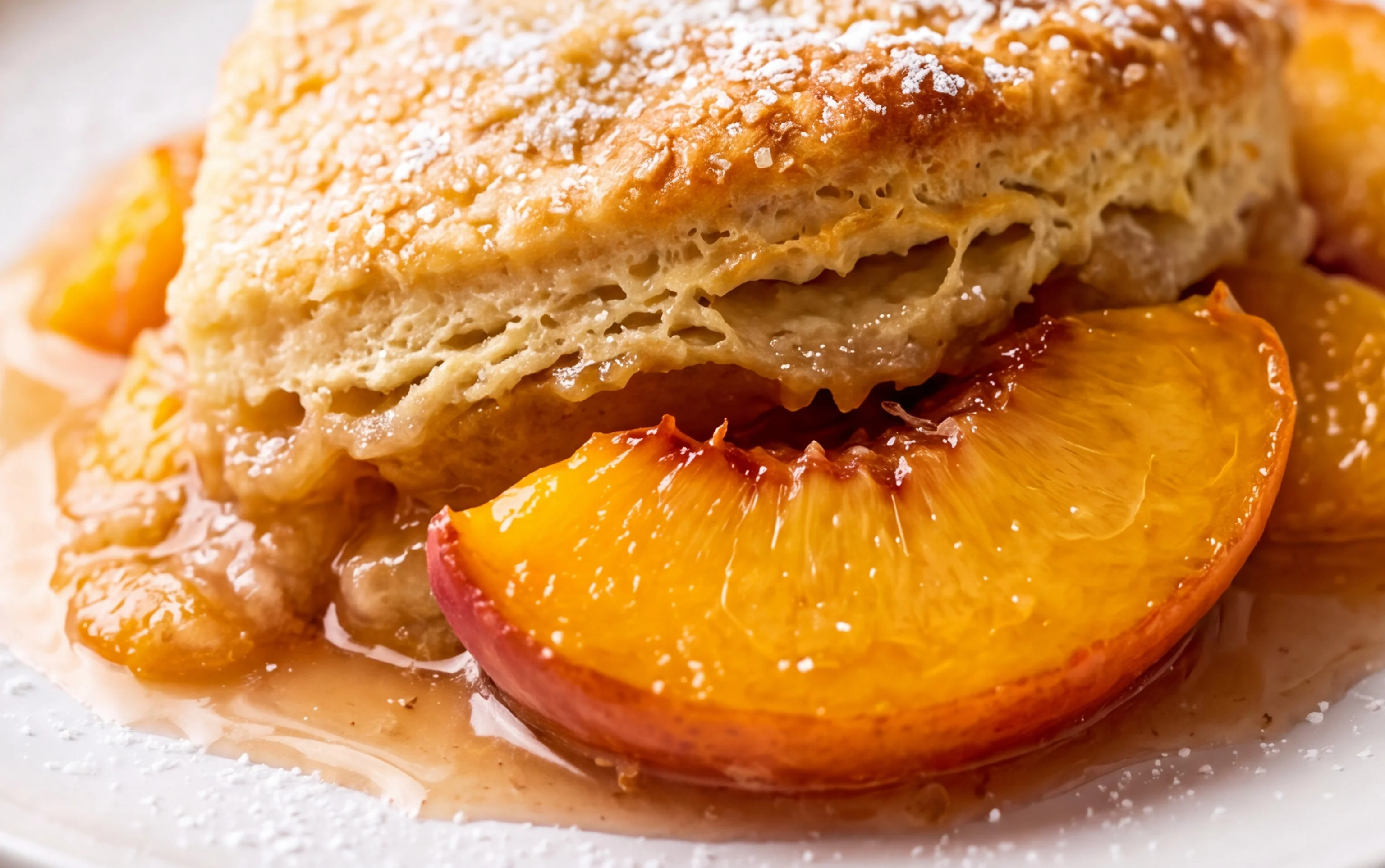 Peach Cobbler Recipe (Easy)