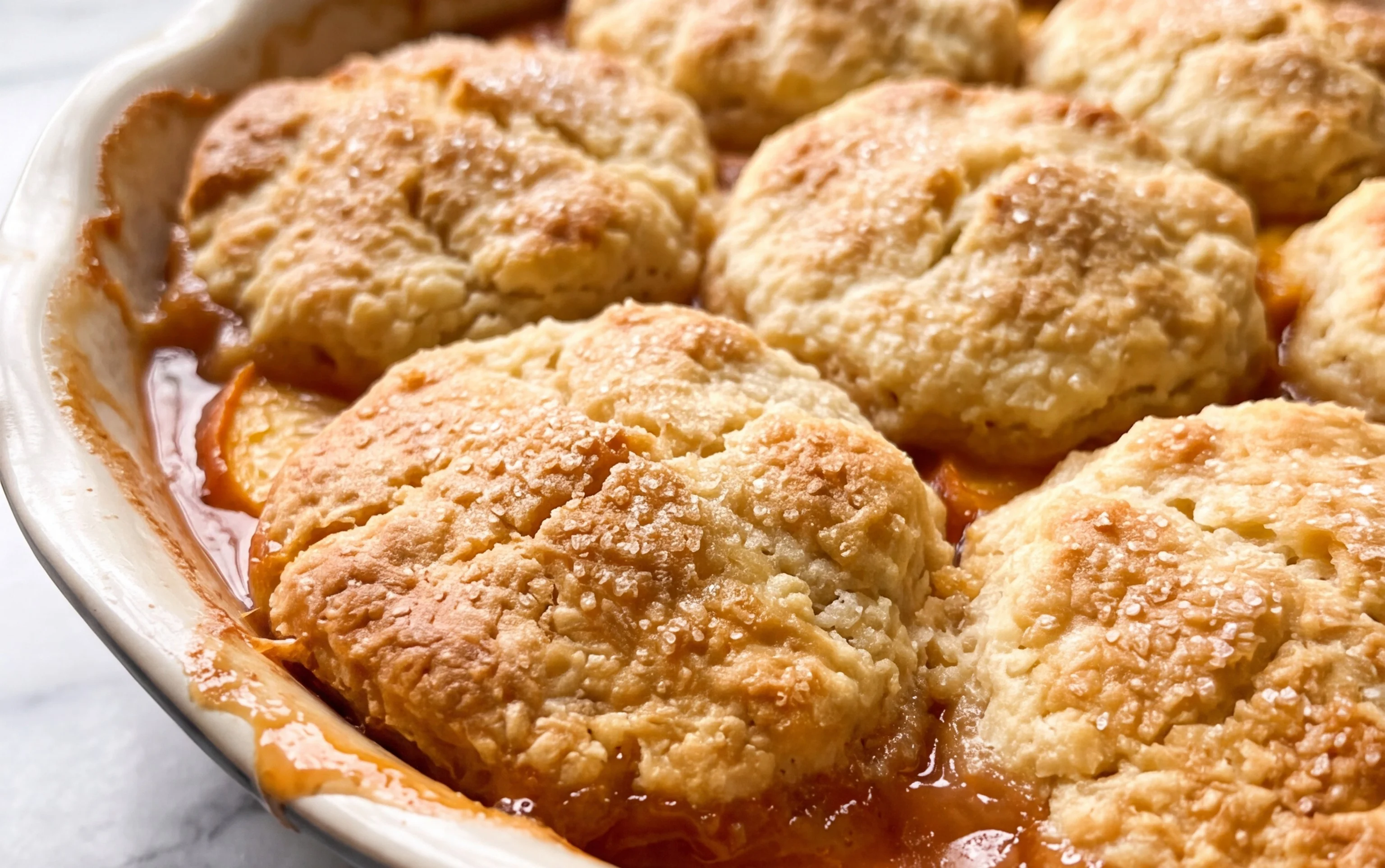 Peach Cobbler Recipe (Easy)