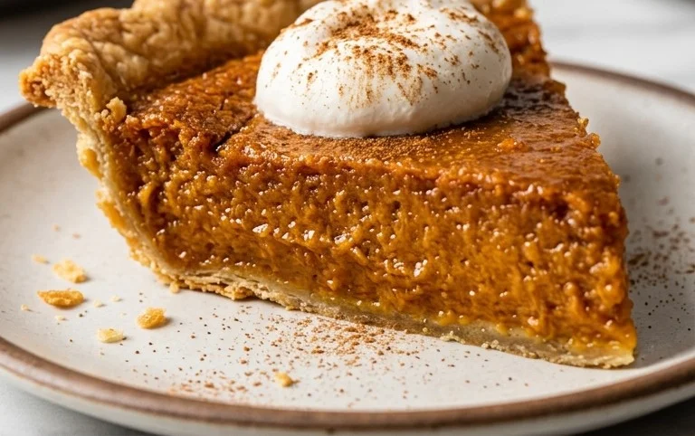 Sweet Wild Southern Persimmon Pie