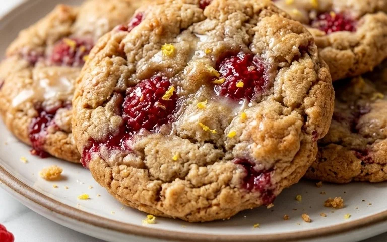 Lemon Raspberry Cookies